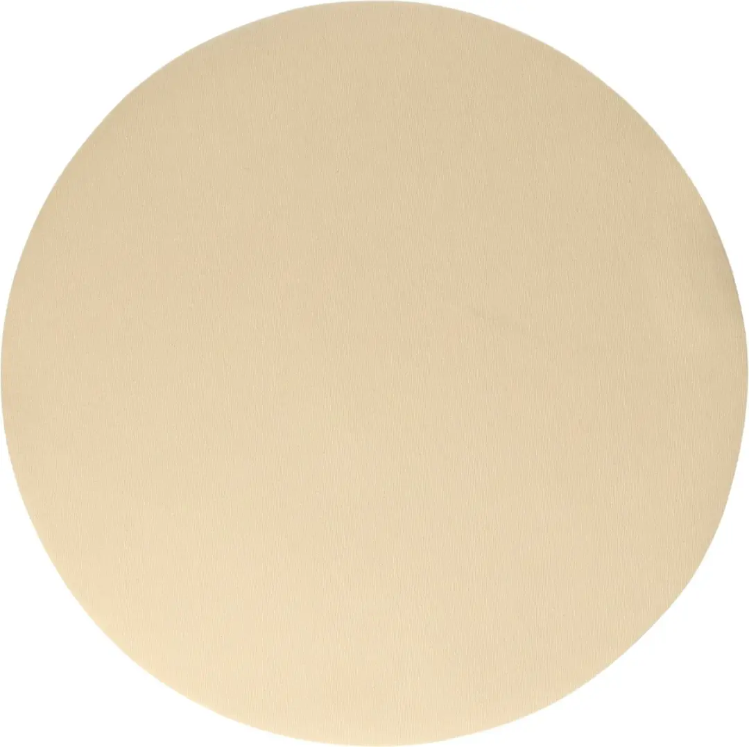 Wicotex Placemats Rond 38cm - Creme - Anti-slip & Teflon