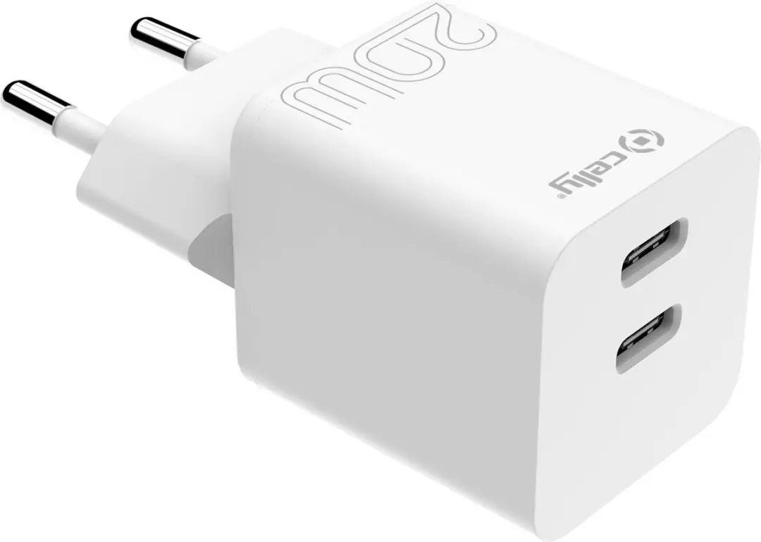 Celly TC2USBC20WWH Oplader 20W