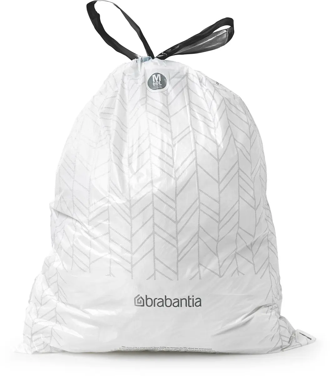 Brabantia PerfectFit Vuilniszak Dispenser Set 3x40 - 60L - Wit