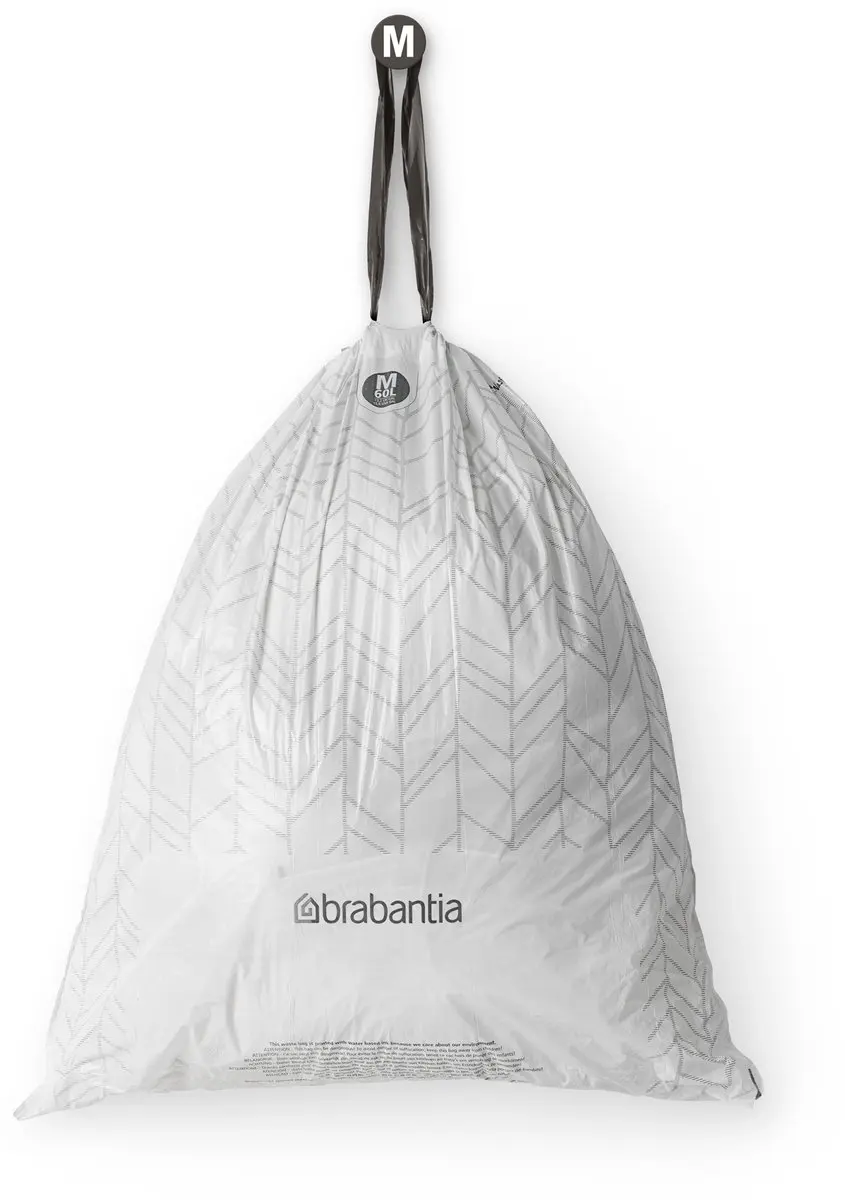 Brabantia PerfectFit Vuilniszak Dispenser Set 3x40 - 60L - Wit