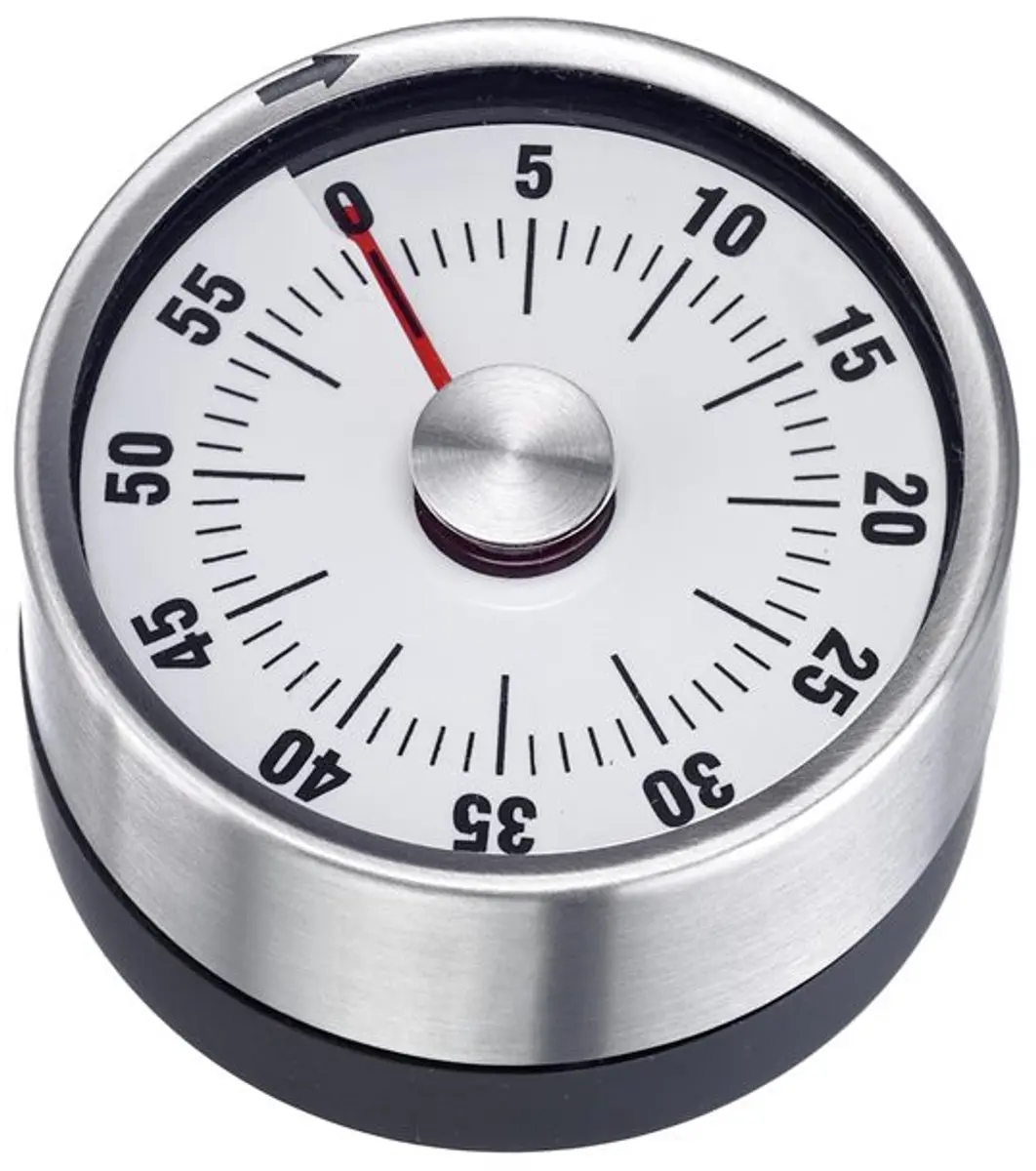 Westmark Kookwekker 1-60 minuten - Antraciet/Zilver