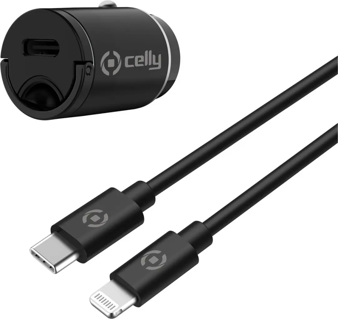 Celly CCMINILIGHT Autolader USBC-Lightning 20W