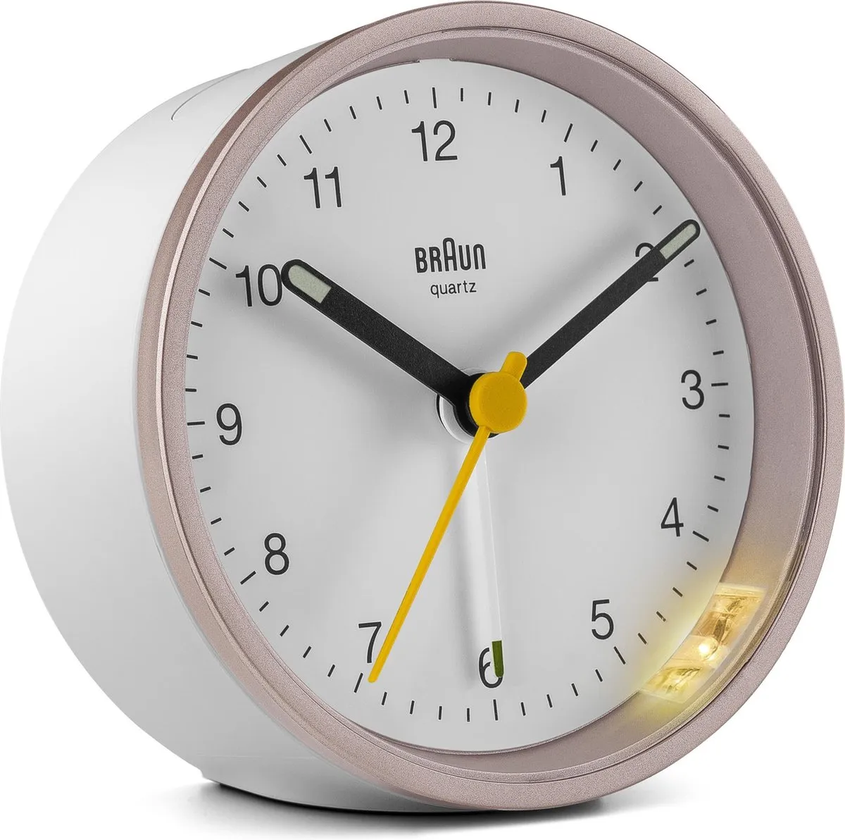Braun BC12PW Wekker - Analoog - Roze/Wit - afbeelding 4 van 6
