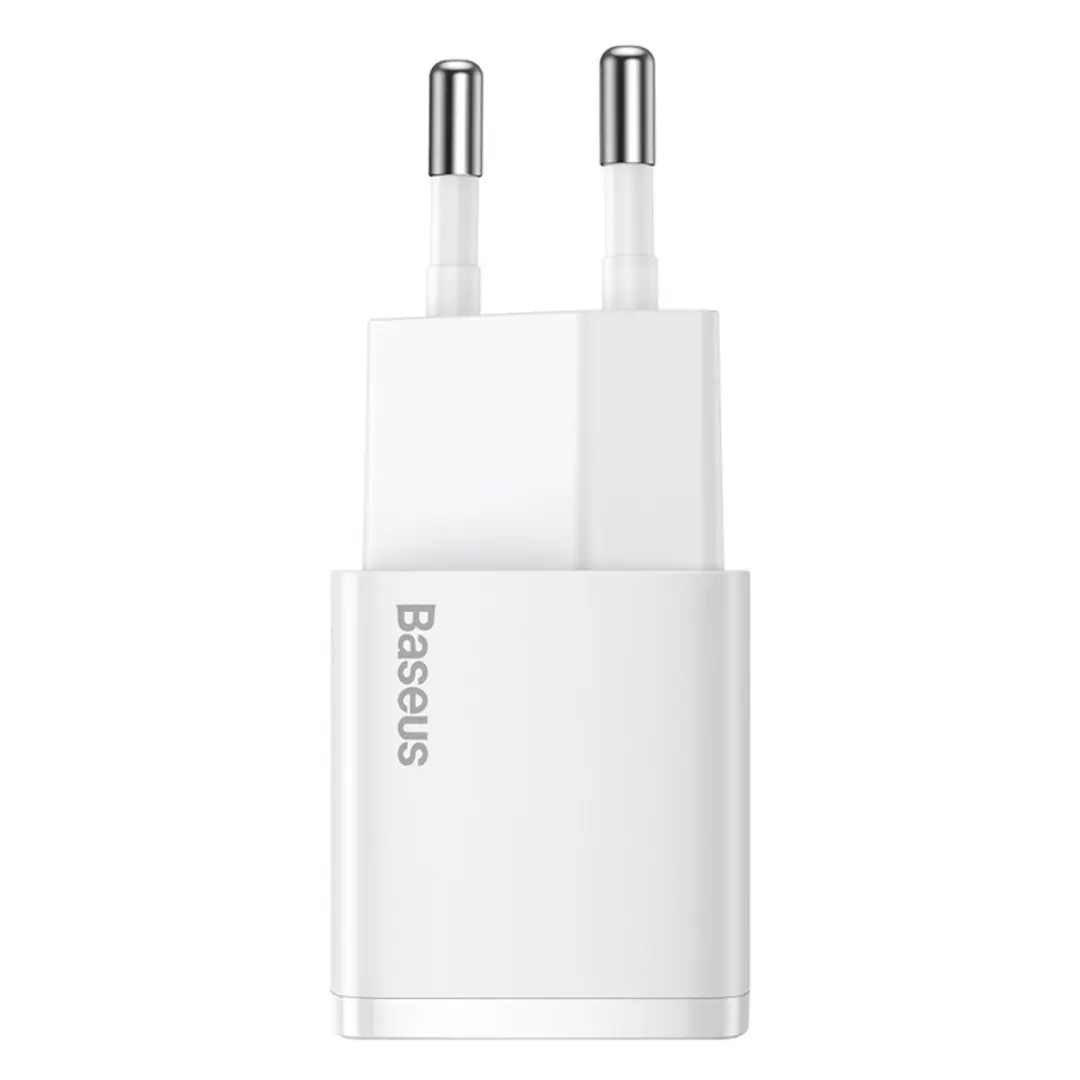 Baseus Cube USB-C Oplader 20W - Wit
