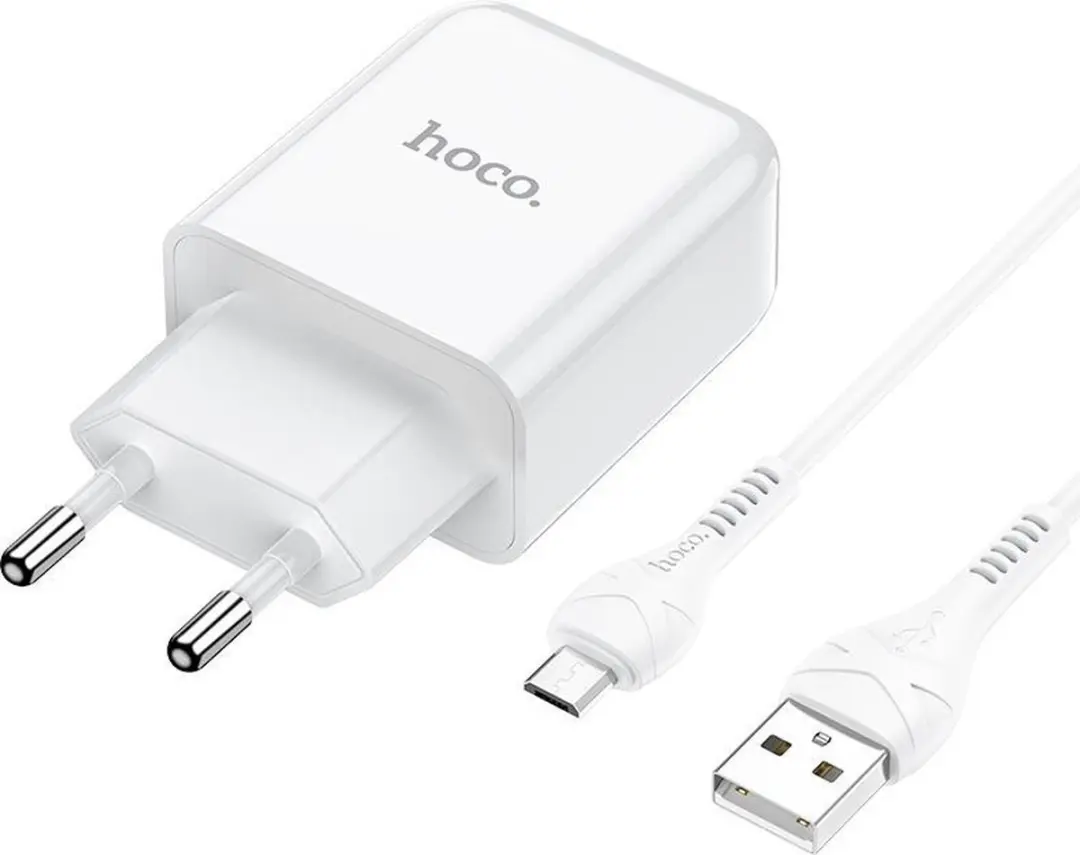 Hoco N2 Vigour USB Oplader 10.5W - Wit - afbeelding 6 van 6
