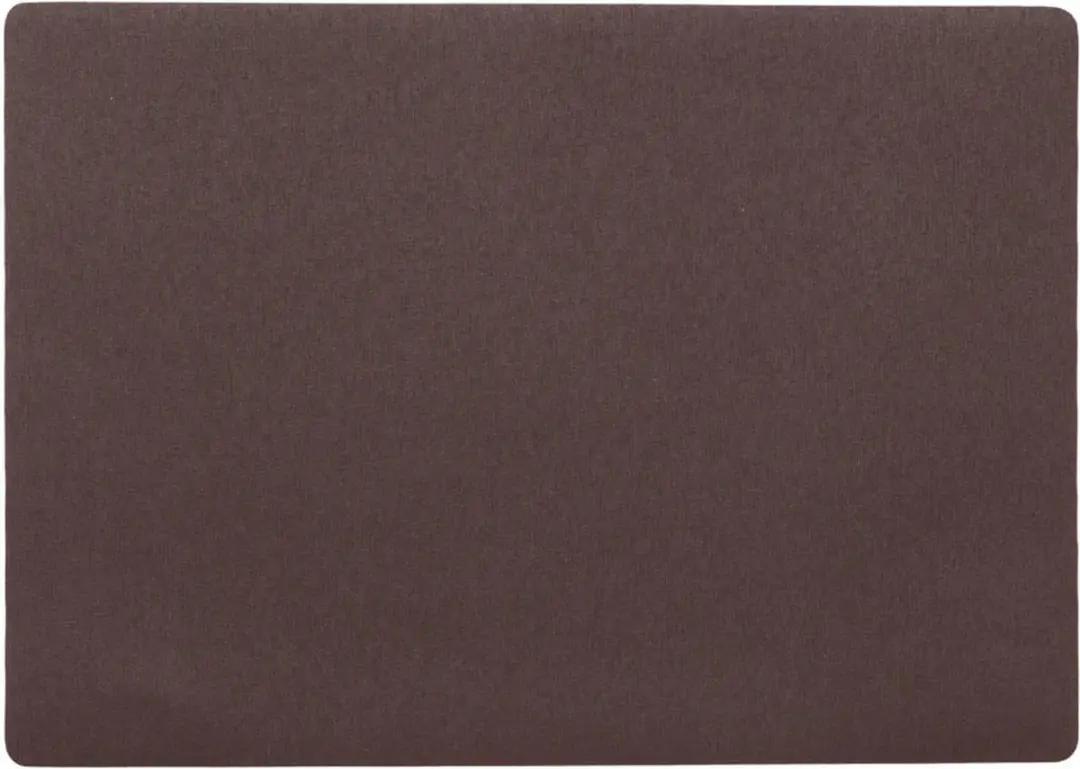 Wicotex Luxe Placemats - 6 Stuks 43x30cm - Bruin