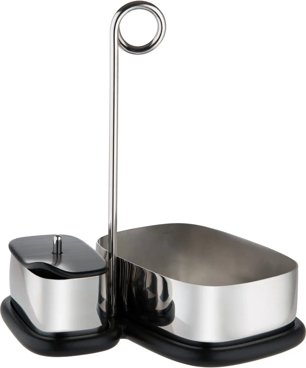 Alessi VS07 2 Bibo thee- en koffieaccessoireset rvs