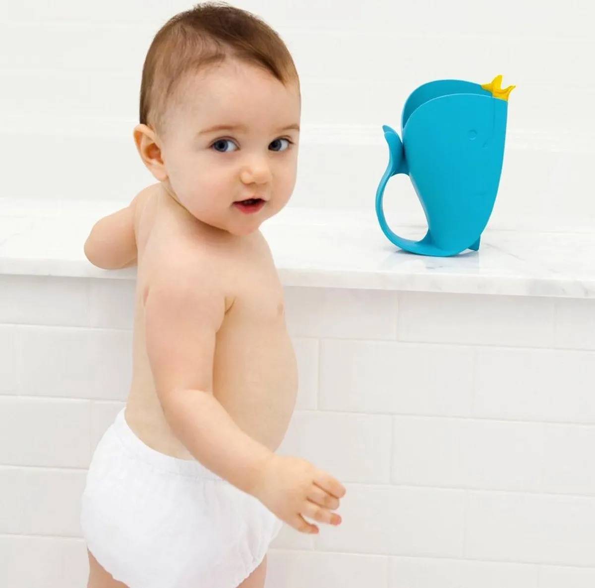 Skip Hop Moby Walvis Bad Spoeler - Blauw - afbeelding 6 van 6