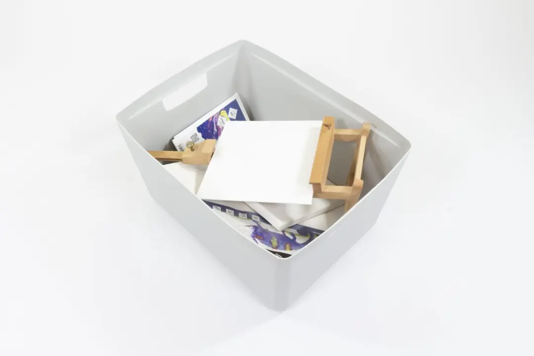 Kangaro Opbergbox 28L PP - Grijs - afbeelding 6 van 6