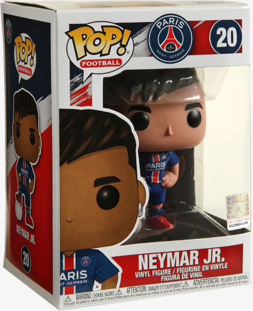 Funko Pop! Football Neymar Jr. PSG #20 - afbeelding 2 van 3