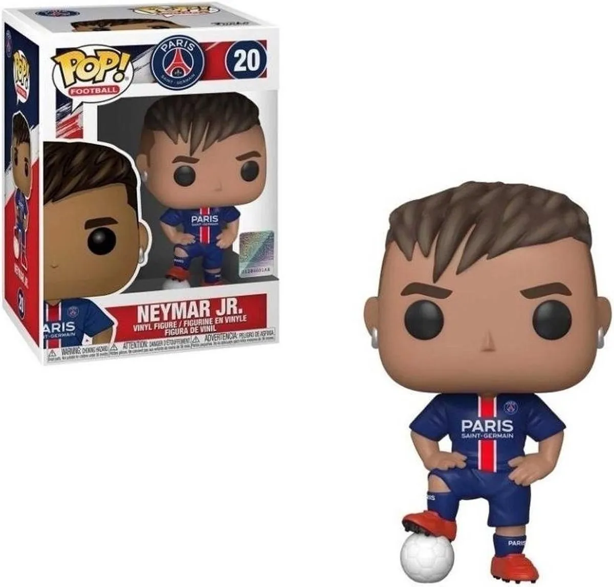 Funko Pop! Football Neymar Jr. PSG #20 - afbeelding 3 van 3