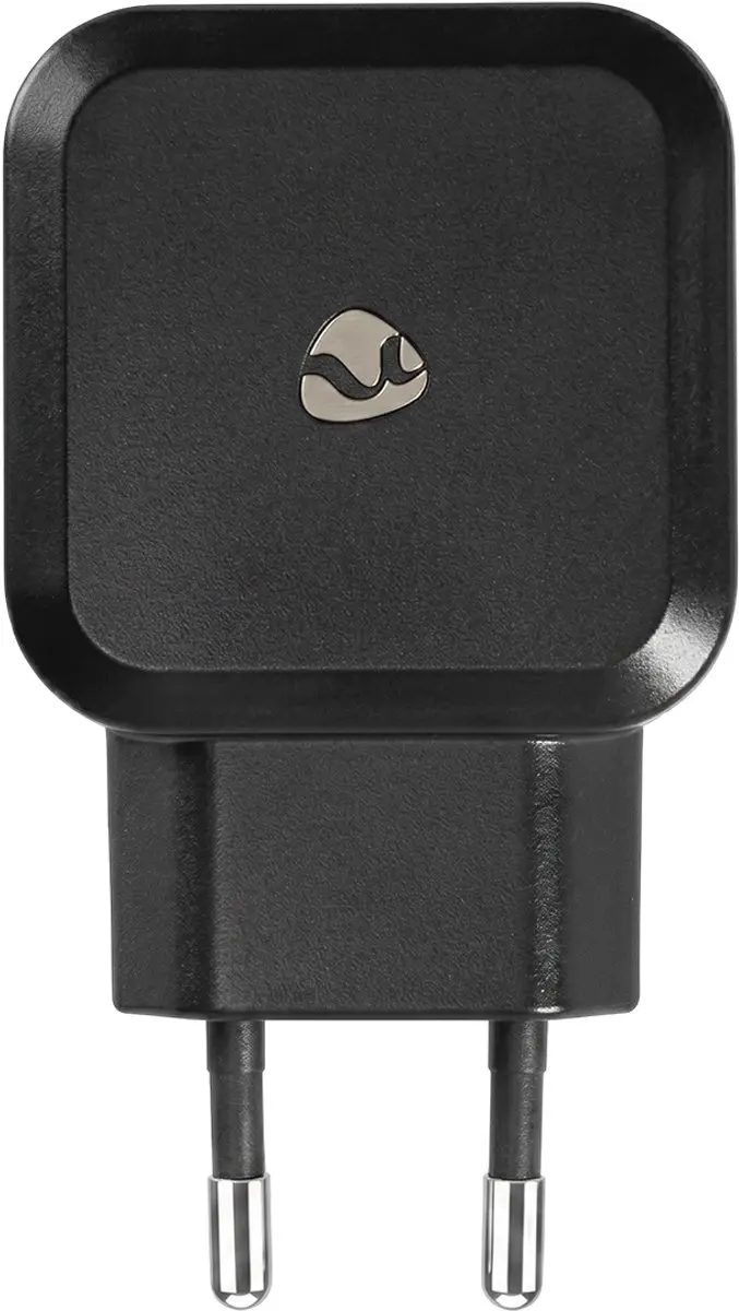 Nedis WCHAU484ABK Oplader 24W - 2x USB-A - Zwart