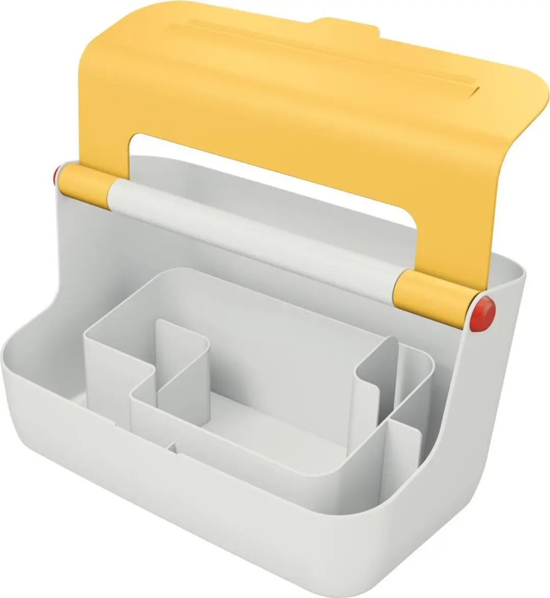Leitz Cosy Opbergdoos 4 Vakken - Warm Geel