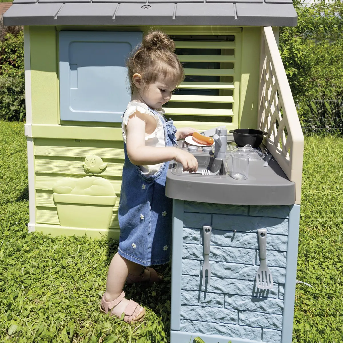 Smoby Pretty House Speelhuis 7600810738 - Zomerkeuken - Vanaf 2 jaar