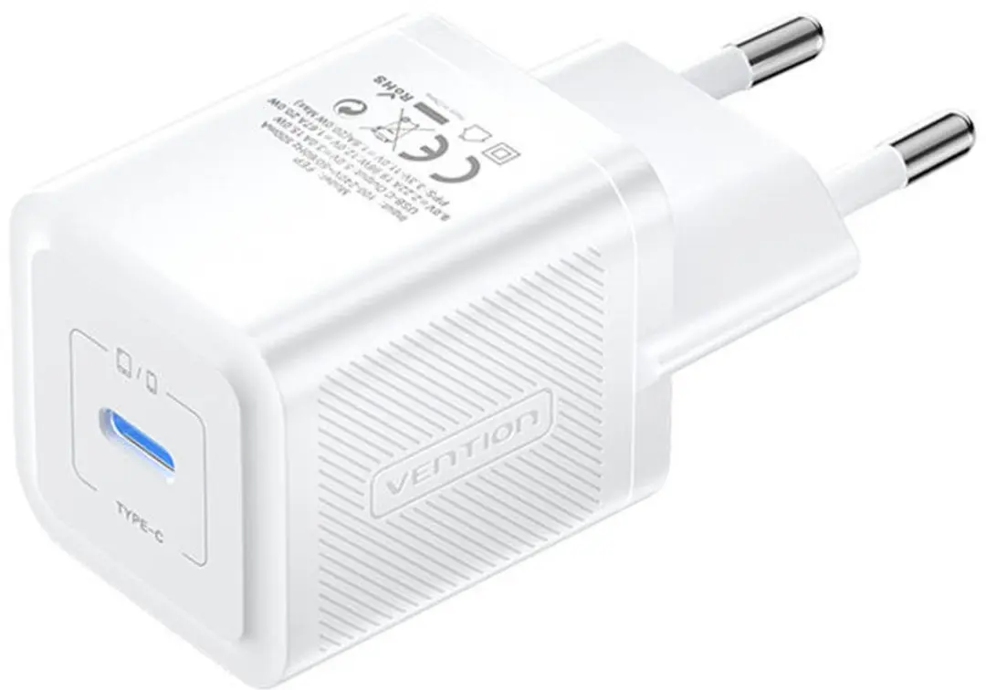 Vention USB-C Gan Charger 20W FEPWO-EU - Wit