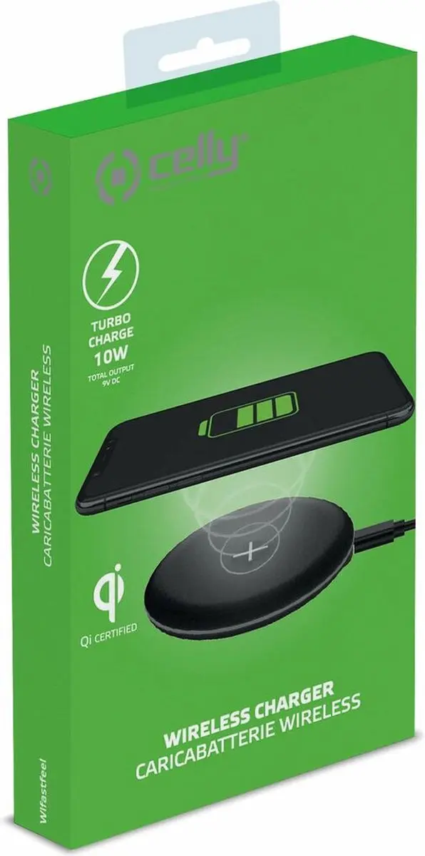 Celly Draadloos Oplaadstation 10W - Zwart