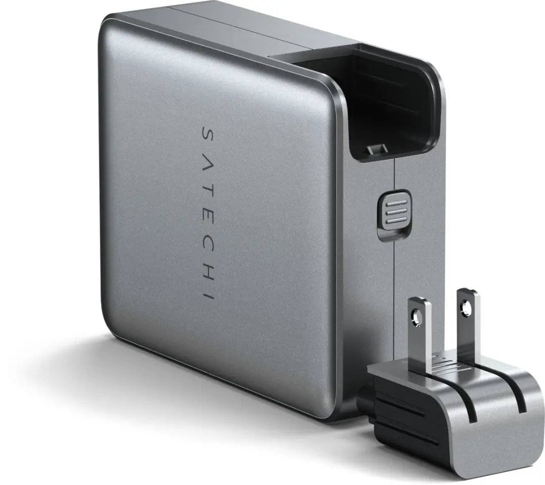 Satechi ST-W145GTM USB-C Oplader 145W - 4 Poorten - Grijs