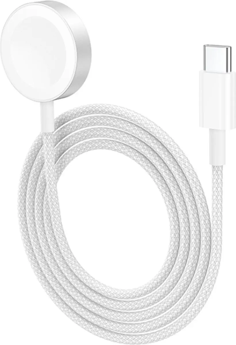Hoco Draadloze Lader Apple Watch - 15W - Type C - Wit
