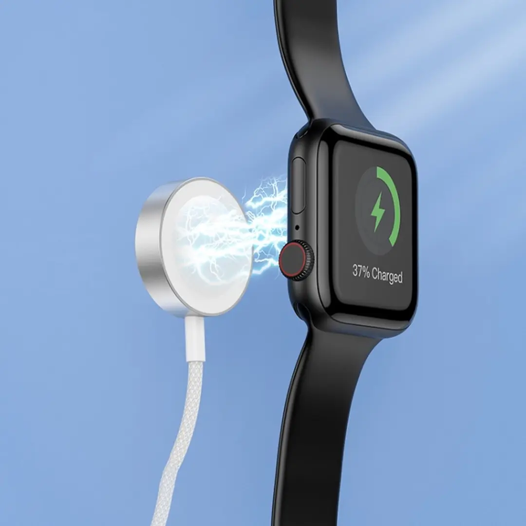 Hoco Draadloze Lader Apple Watch - 15W - Type C - Wit