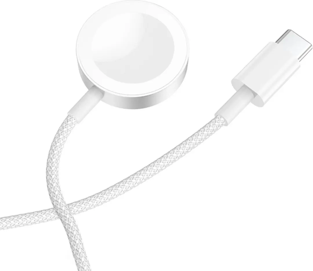 Hoco Draadloze Lader Apple Watch - 15W - Type C - Wit - afbeelding 6 van 6