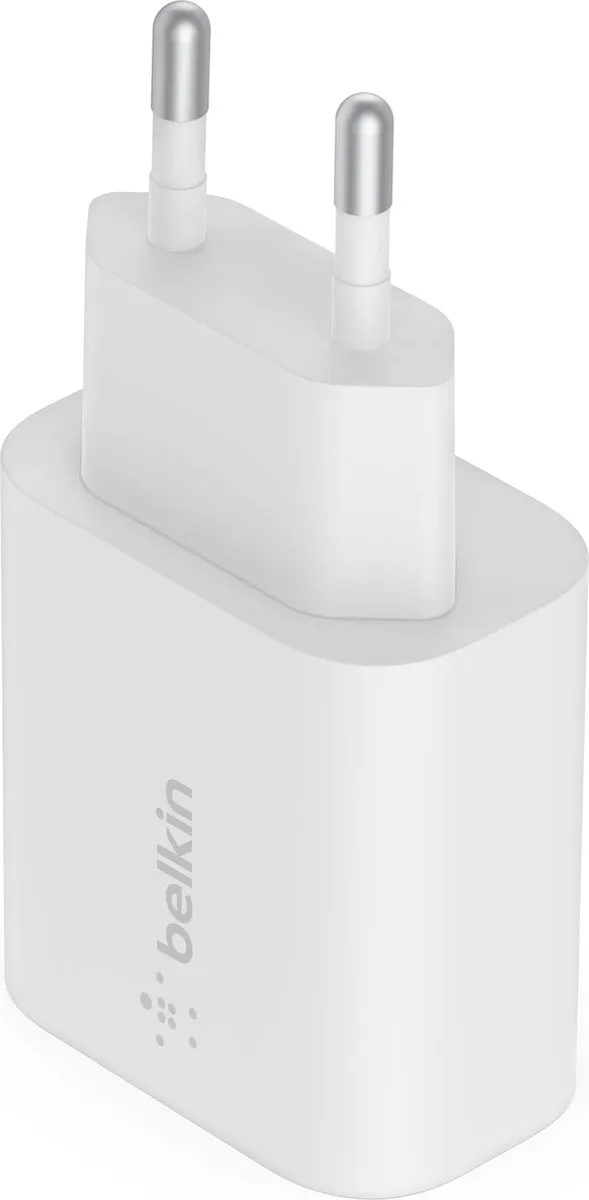 Belkin 25W USB-C Snellader WCA004vf1MWH - Wit - afbeelding 6 van 6