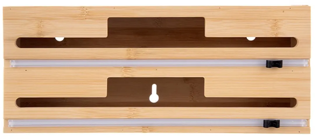 Orion Foliedispenser Houten Dubbele 2W1 - Beige