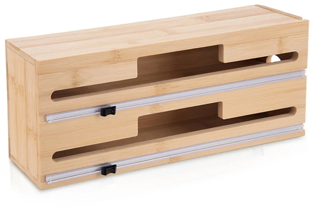 Orion Foliedispenser Houten Dubbele 2W1
