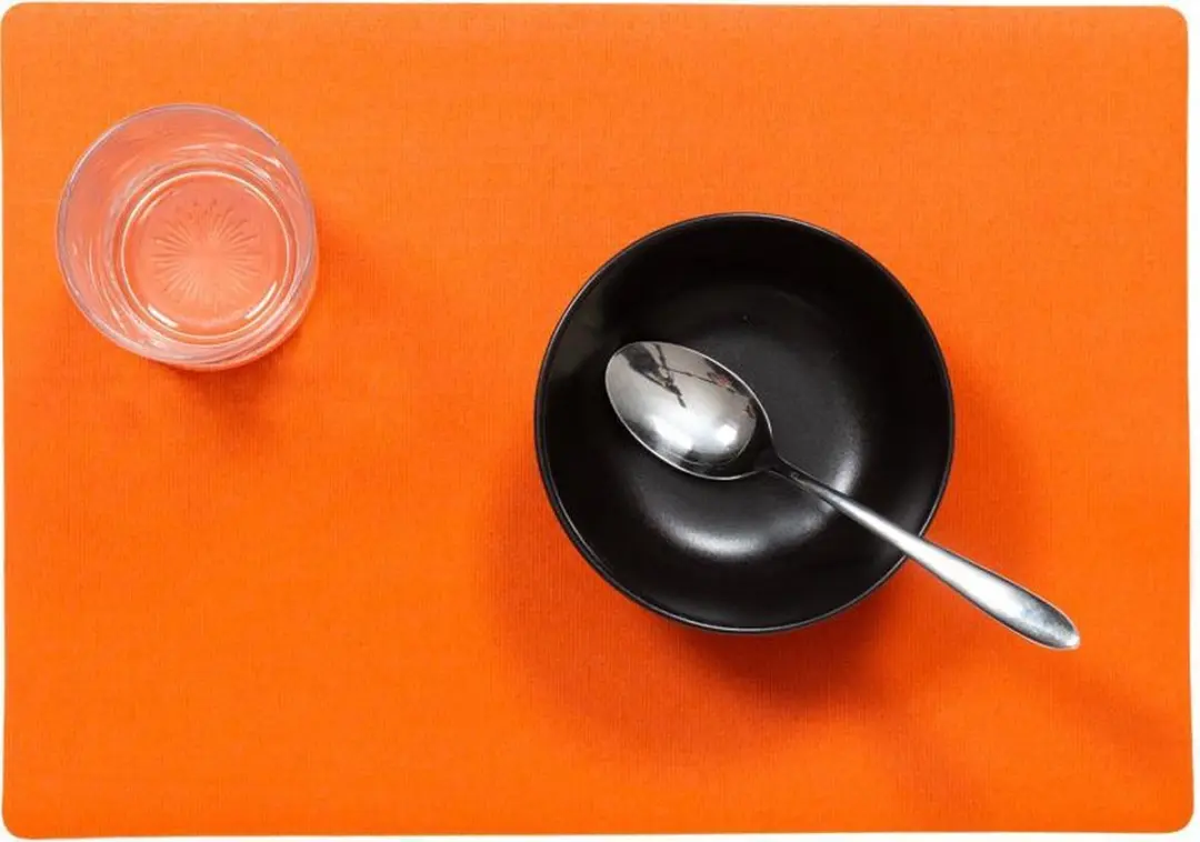 Placemats Uni oranje