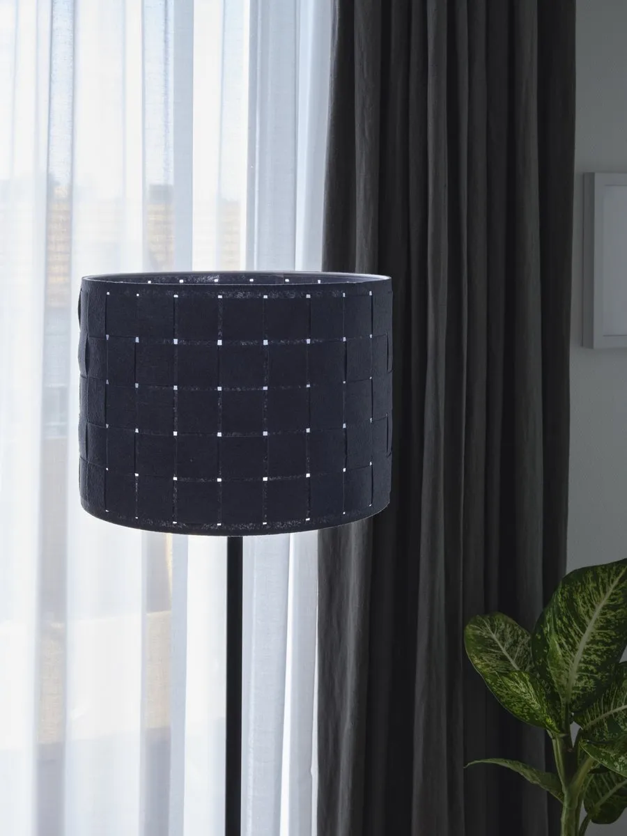 LEDVANCE Decor Felt Weaving Vloerlamp E27 - 156cm - Donkergrijs