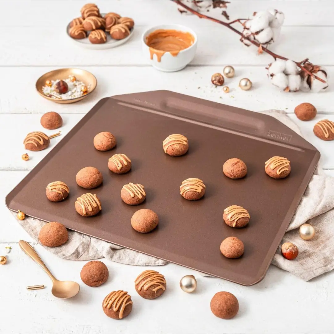 Zenker Mojave Gold Randloze Bakplaat 36x33cm