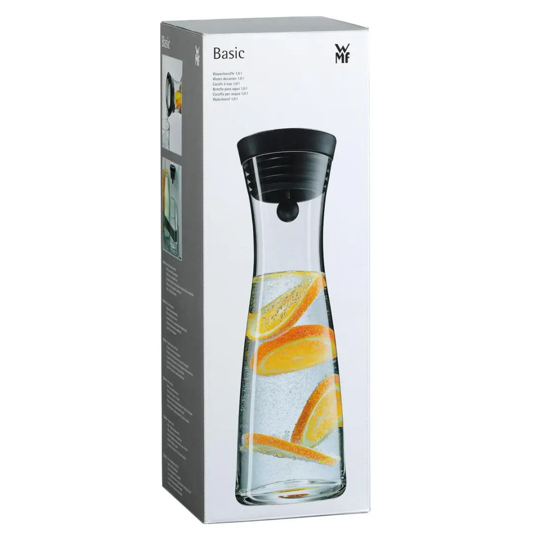 WMF Basic Waterkaraf 1,0L - Zwart - afbeelding 6 van 6