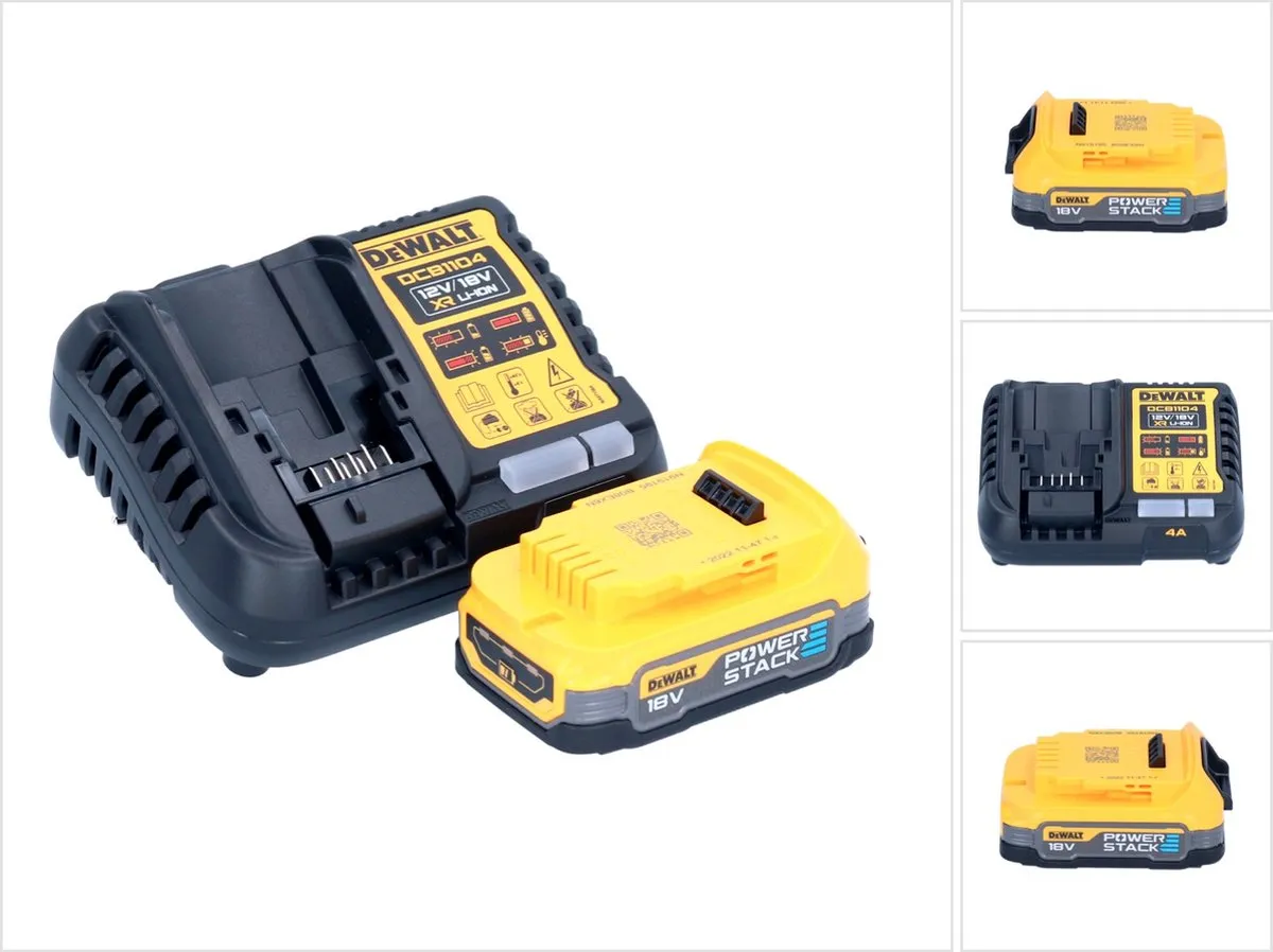 DeWalt DCB1104 E1 Accustartset 12V/18V