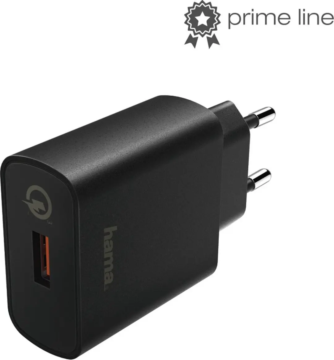 Hama 19,5W Oplader USB-A QC - Zwart - afbeelding 6 van 6
