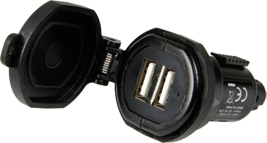 Lampa DIN-Oplader USB 2700mA 15W