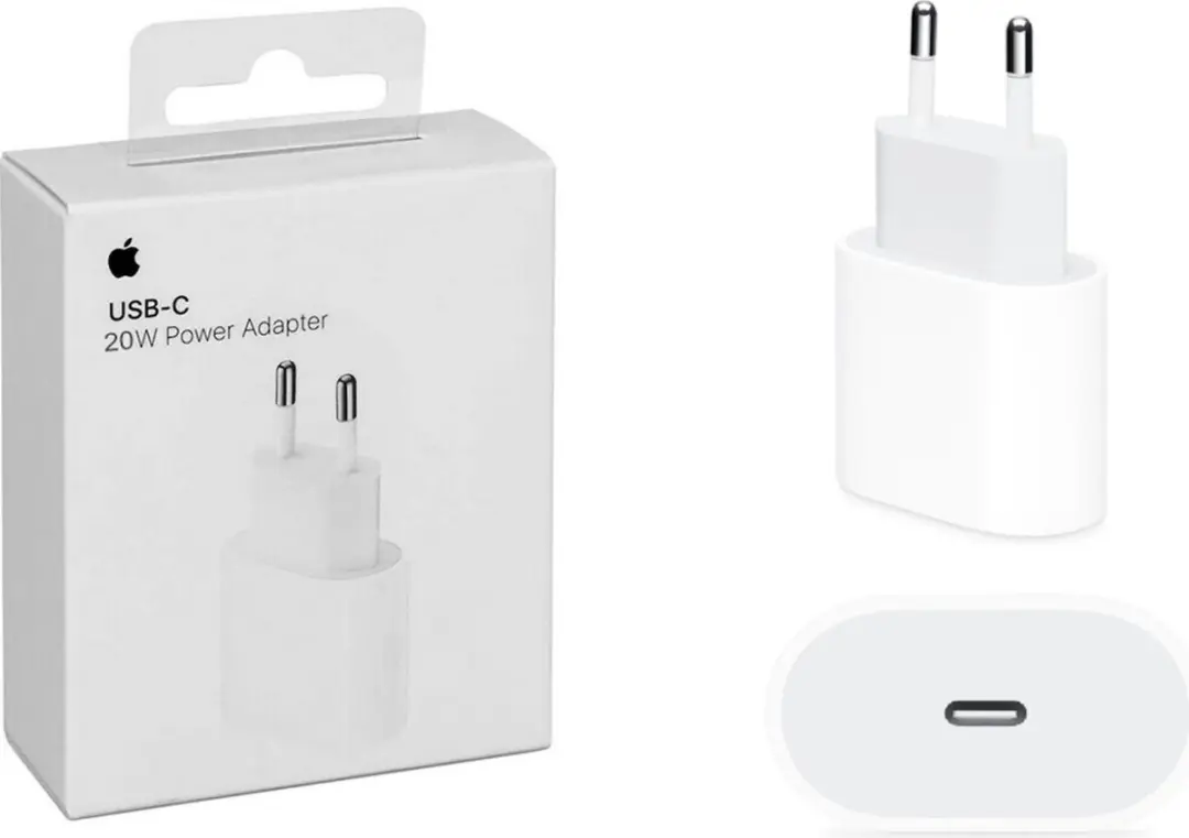 Apple 20W USB-C Adapter + 60W Kabel 1m - Wit