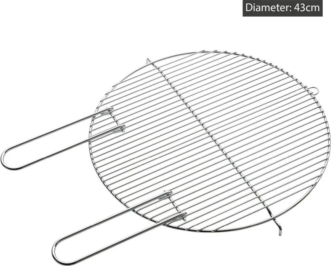 Barbecook BC-ACC-7461 BBQ Rooster Rond 43cm - Chroom