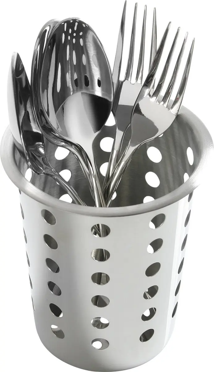 HENDI Bestekkorf – Metalen Roestvast Staal – Ø97x(H)137mm