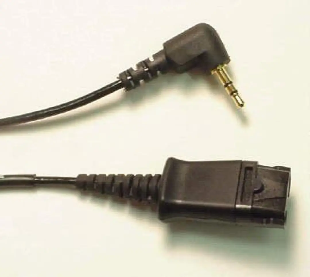 Poly 70765-01 Telefoonkabel 3.5mm Jack - Zwart