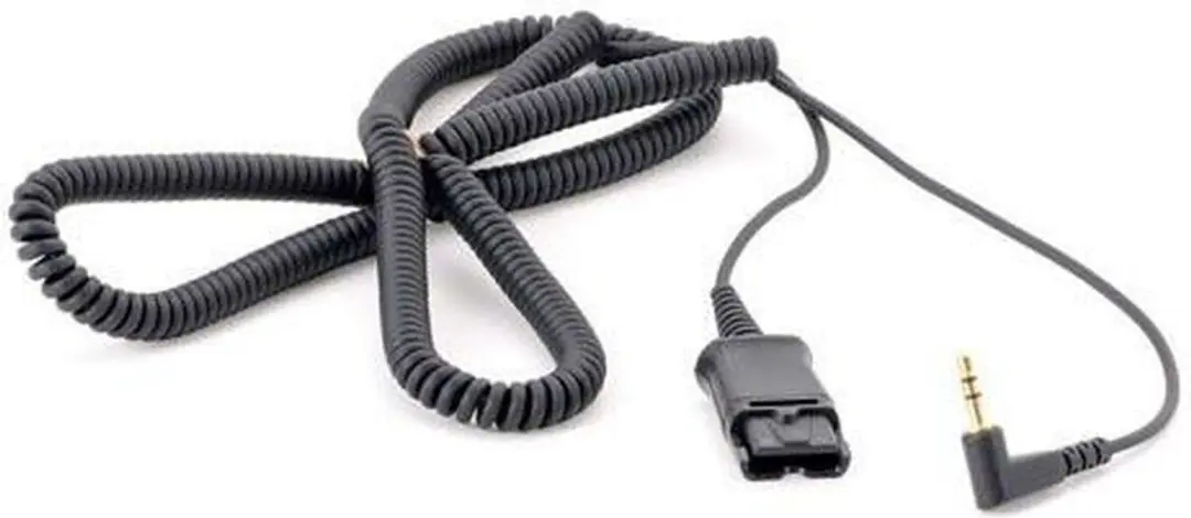 Poly 70765-01 Telefoonkabel 3.5mm Jack - Zwart