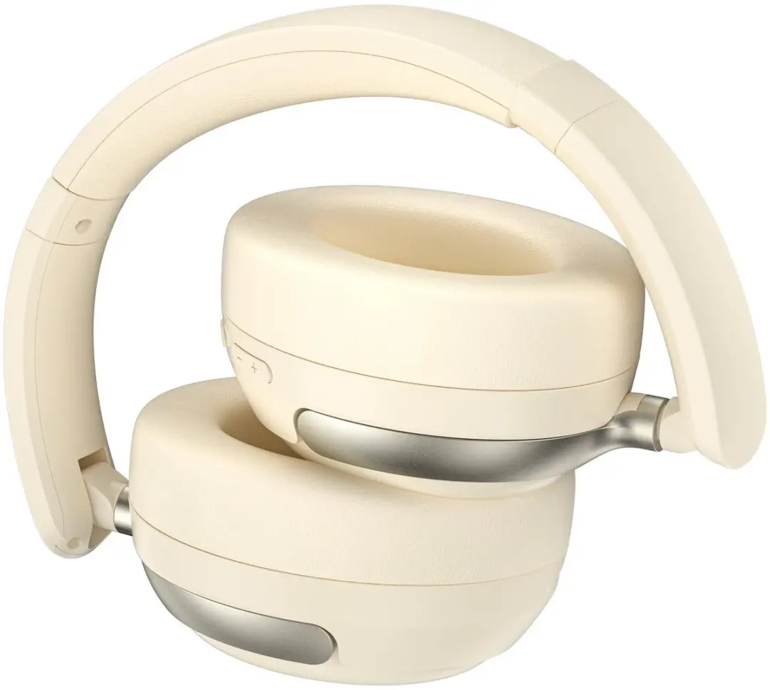 WiWu Elite 14407 Draadloze Over-Ear Koptelefoon - 36 Uur - Beige