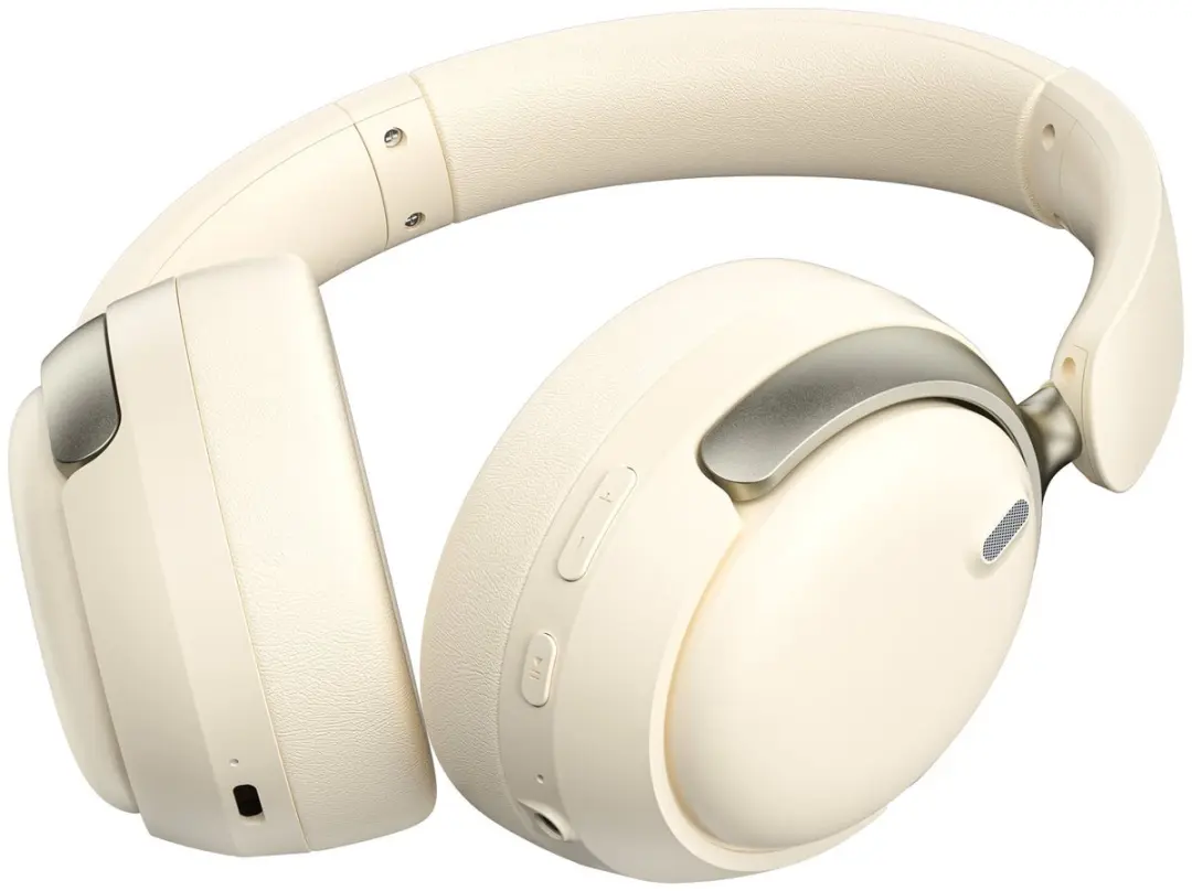 WiWu Elite 14407 Draadloze Over-Ear Koptelefoon - 36 Uur - Beige