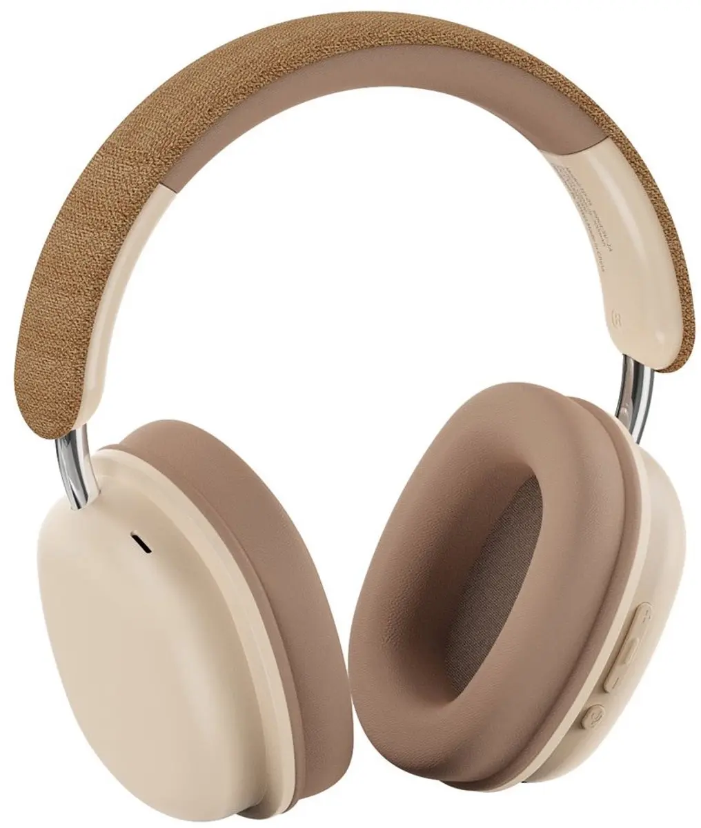 WiWu Elite 14405 Draadloze Over-Ear Koptelefoon - Bluetooth 5.3 - 60 Uur - Khaki