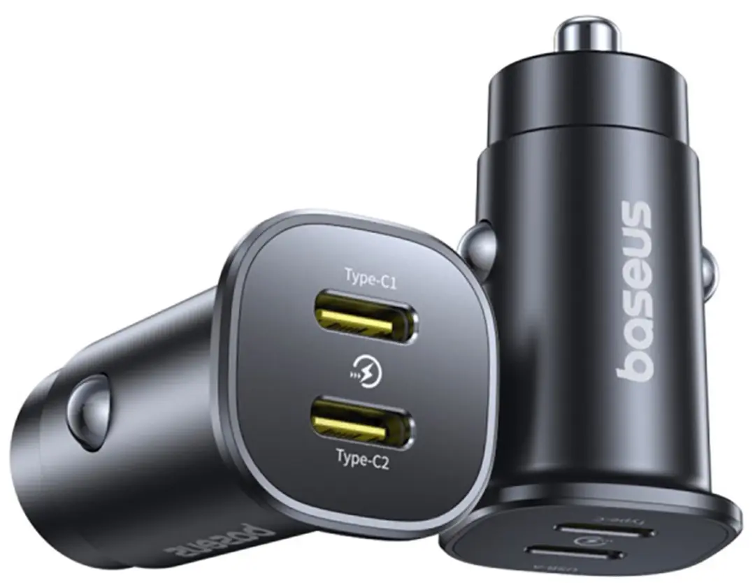 Baseus Autolader Go Trip 2X USB-C 30W