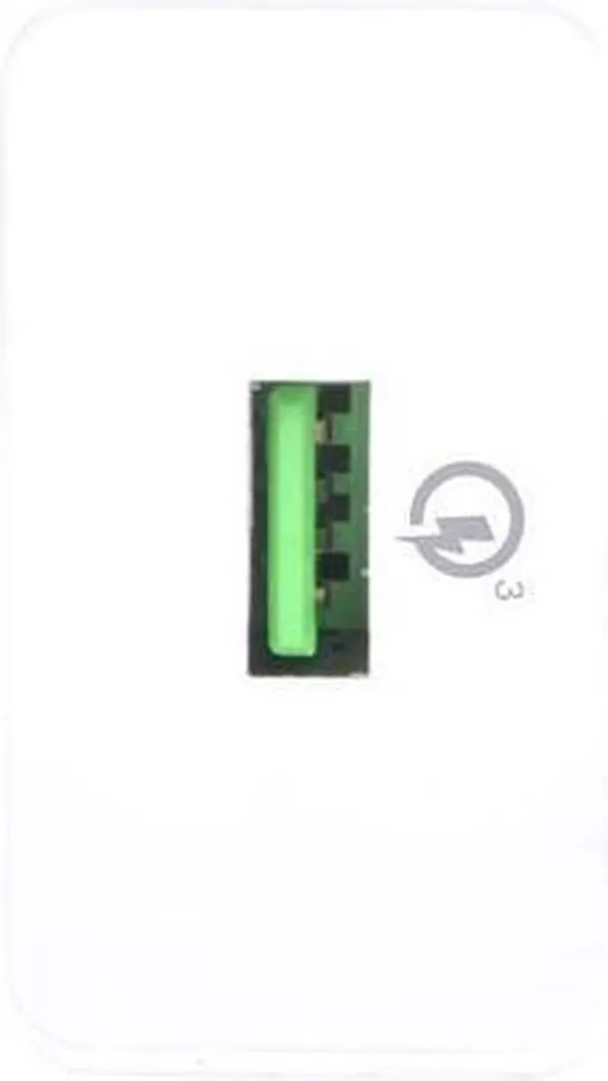 Celly Wandlader USB Pro Power 18W - Wit