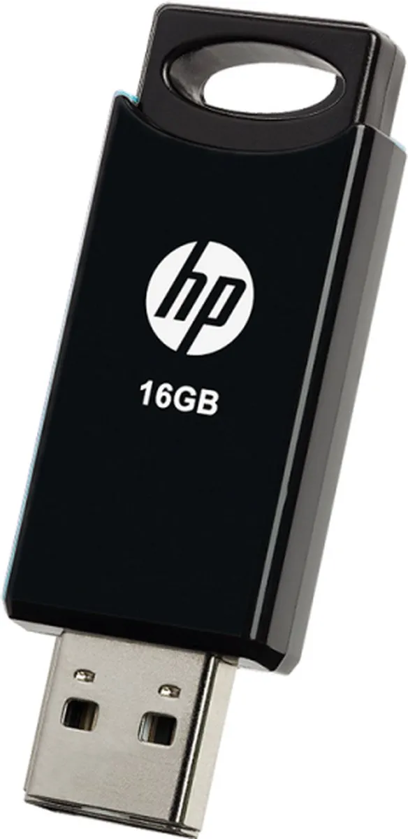 HP v212w USB Flash Drive 16GB - Zwart
