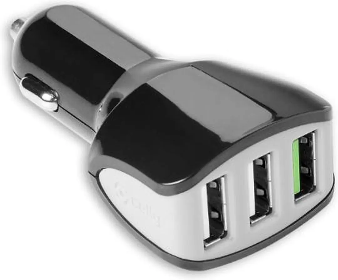 Celly CC3USBTURBOBK Autolader 3x USB-A 4.4A