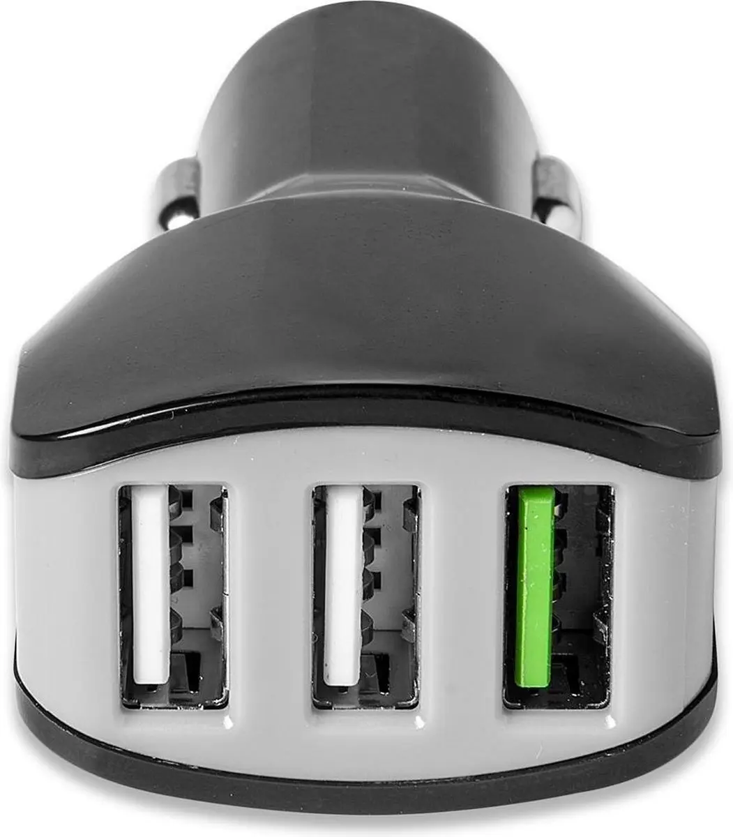 Celly CC3USBTURBOBK Autolader 3x USB-A 4.4A - Zwart