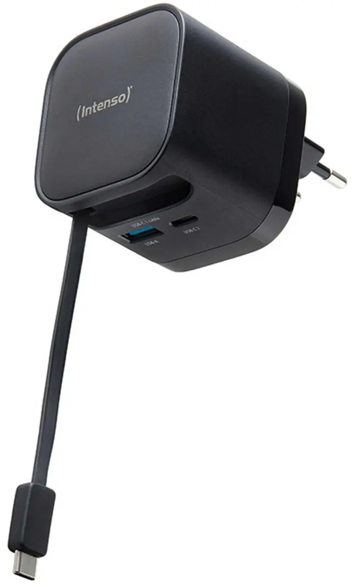 Intenso 7806520 Netvoeding 65W - 3 Outputs - Zwart
