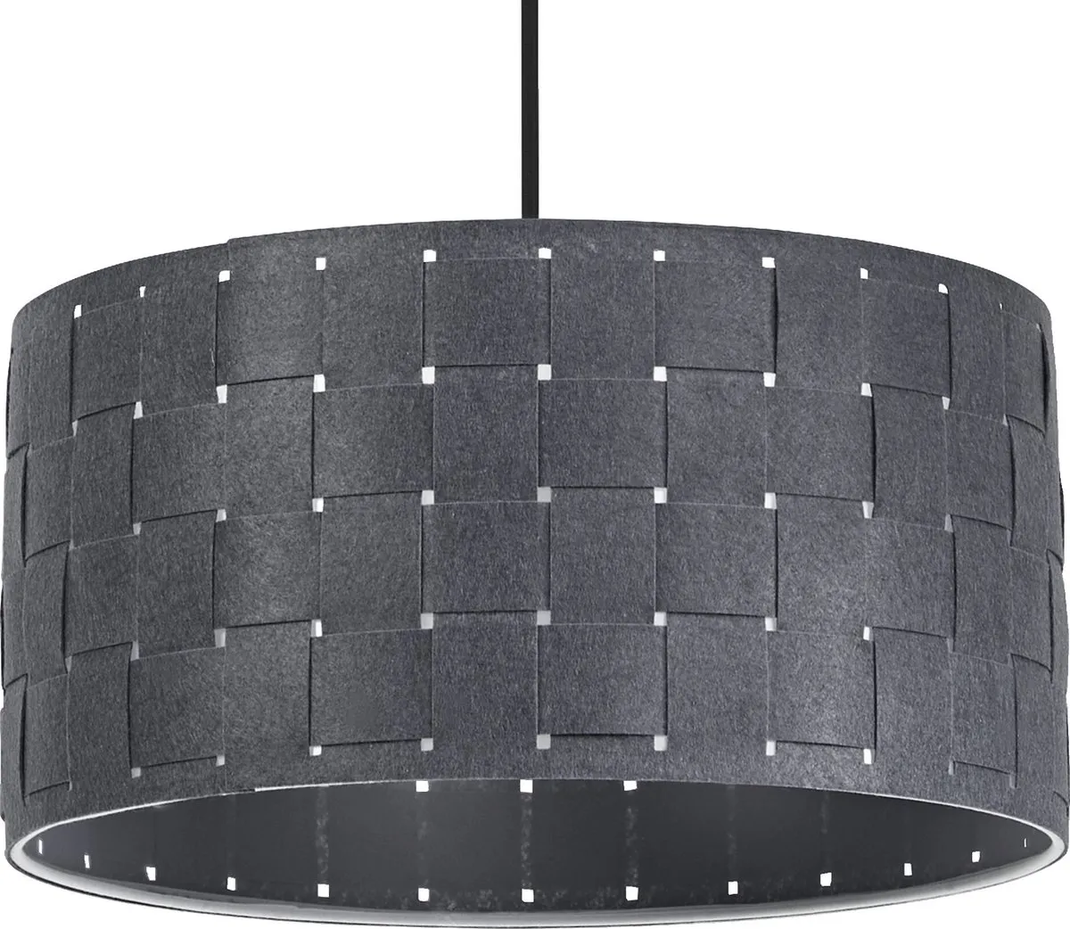 LEDVANCE Decor Felt Weaving Hanglamp - Grijs - E27 - Ø38cm