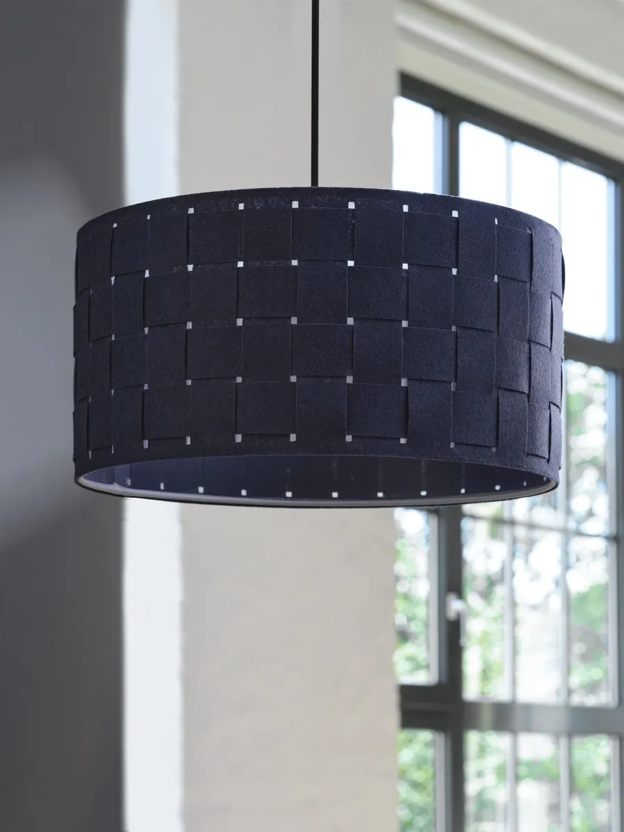 LEDVANCE Decor Felt Weaving Hanglamp - Grijs - E27 - Ø38cm